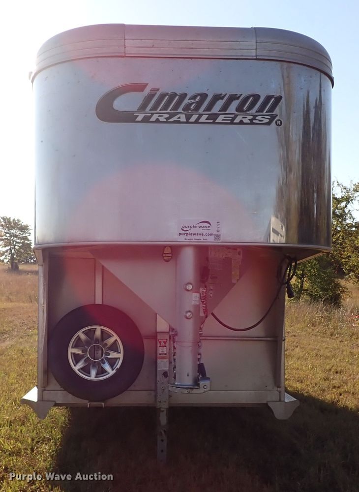 image for item DI5778 2017 Cimarron  livestock trailer
