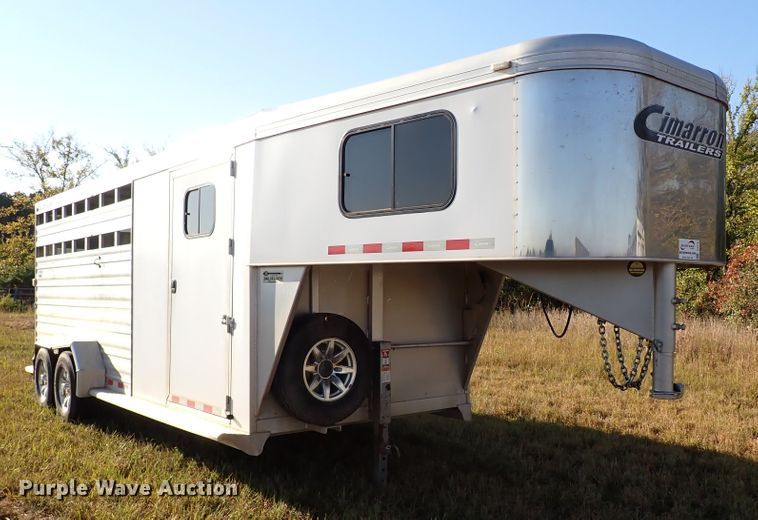 image for item DI5778 2017 Cimarron  livestock trailer