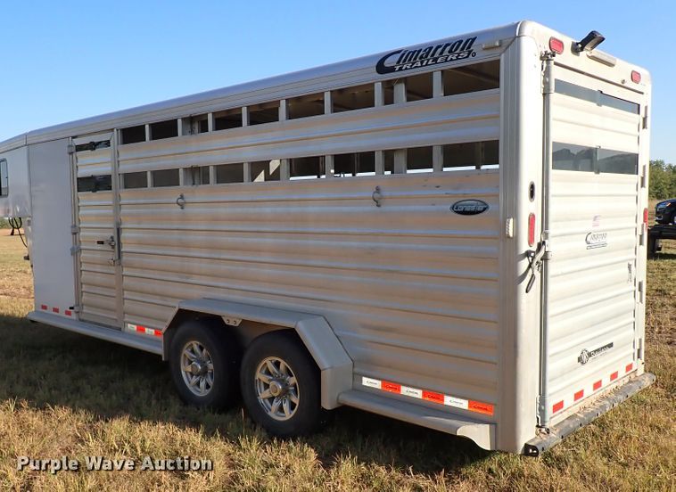 image for item DI5778 2017 Cimarron  livestock trailer