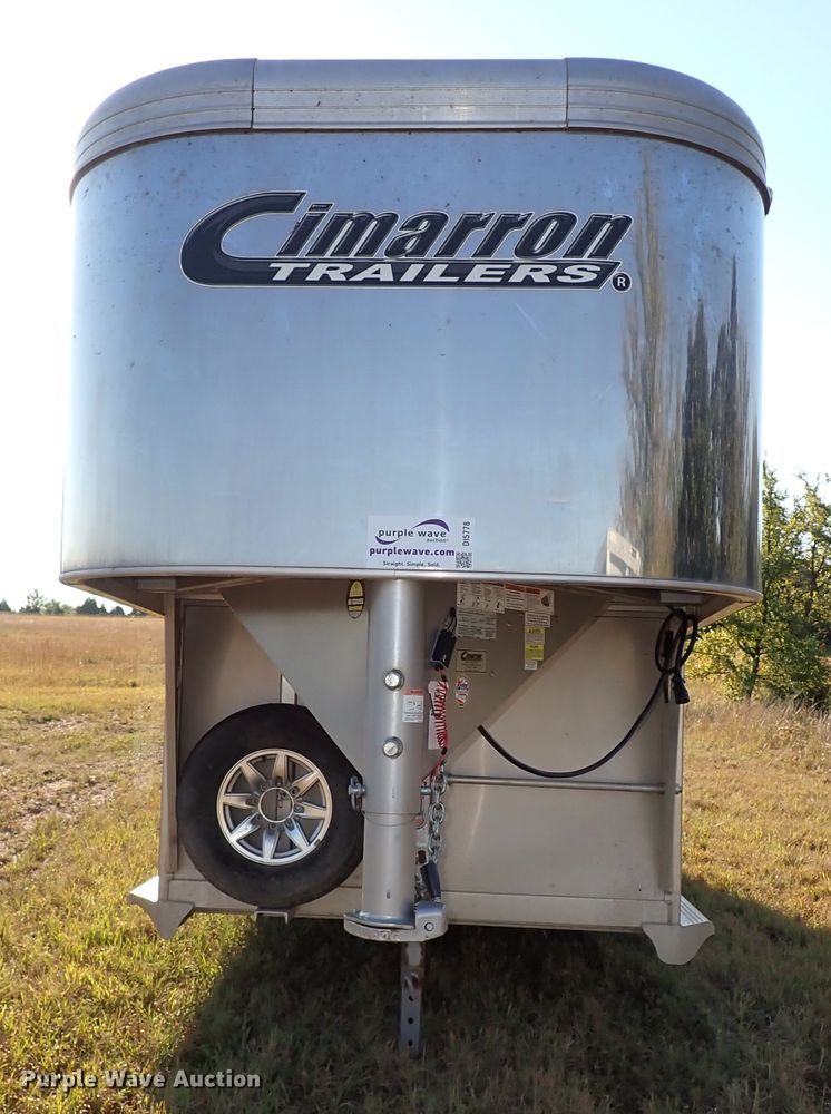 image for item DI5778 2017 Cimarron  livestock trailer