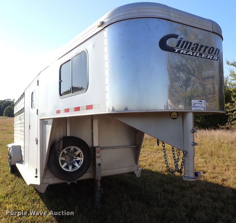 image for item DI5778 2017 Cimarron  livestock trailer