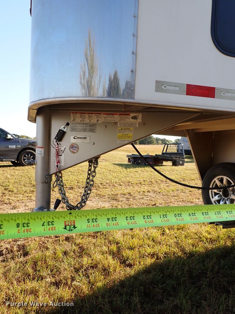 image for item DI5778 2017 Cimarron  livestock trailer