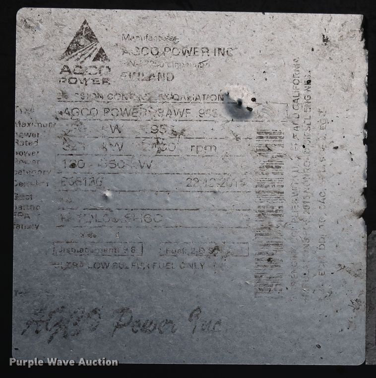 image for item DJ2408 2016 Gleaner S97 Super Series  RWA combine