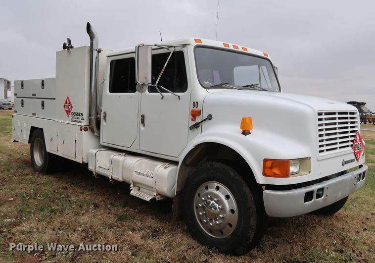 image for item DJ2416 1992 International 4700  utility / service truck