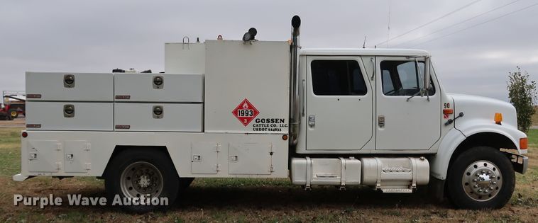 image for item DJ2416 1992 International 4700  utility / service truck