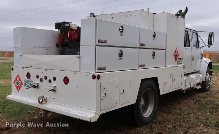 image for item DJ2416 1992 International 4700  utility / service truck