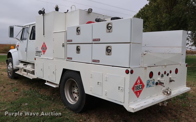 image for item DJ2416 1992 International 4700  utility / service truck