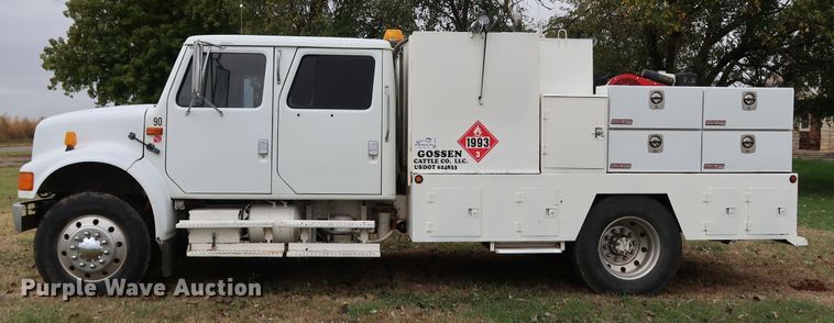 image for item DJ2416 1992 International 4700  utility / service truck