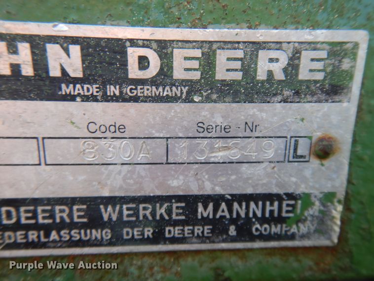 image for item DJ7449 1974 John Deere 830  tractor