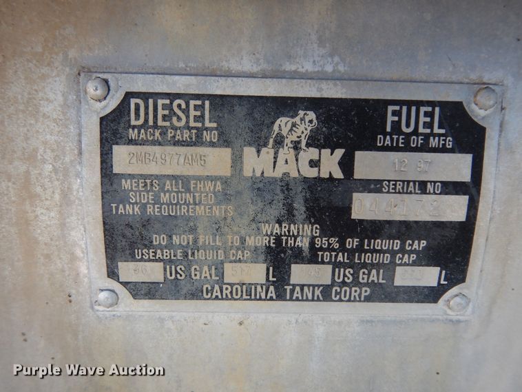 image for item DJ7456 1998 Mack CH613  feed delivery truck