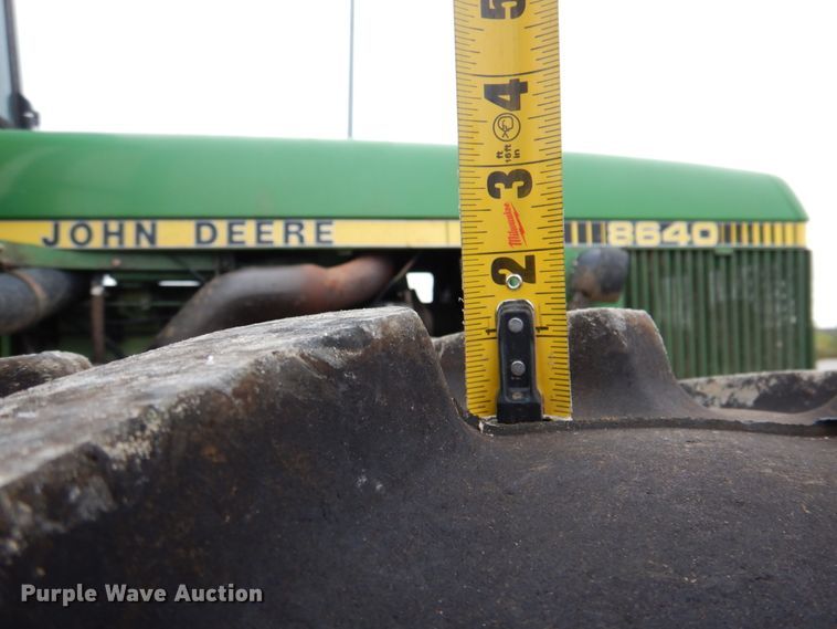 image for item DK1247 1980 John Deere 8640  4WD tractor