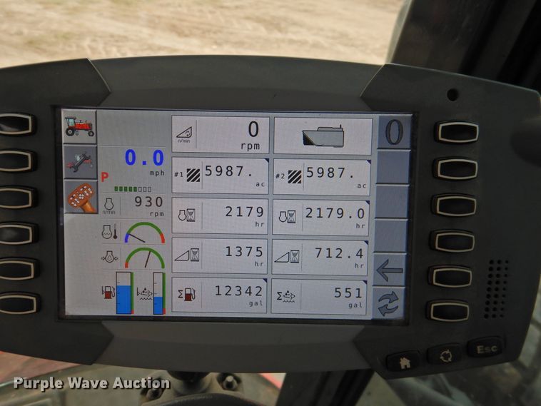 image for item DN0056 2014 Massey Ferguson WR9870  windrower