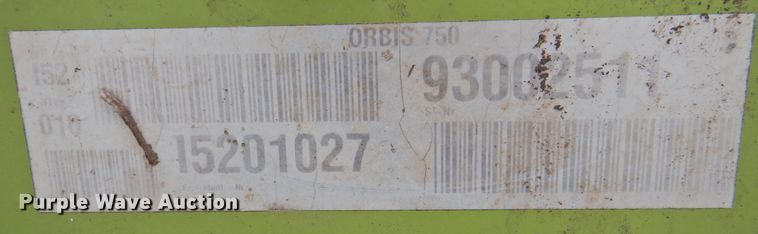 image for item DN0059 2016 Claas Orbis 750  rotary forage head