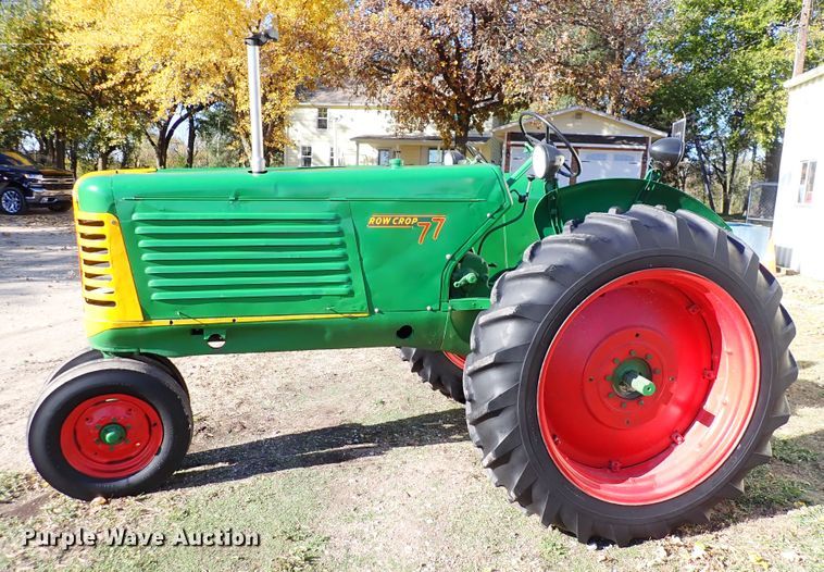 image for item DN2298 1950 Oliver 77 Row Crop  tractor