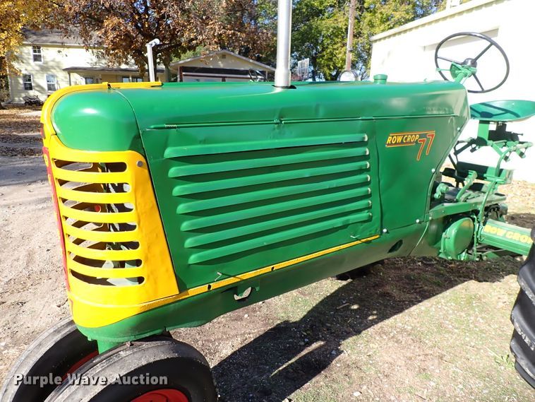image for item DN2298 1950 Oliver 77 Row Crop  tractor