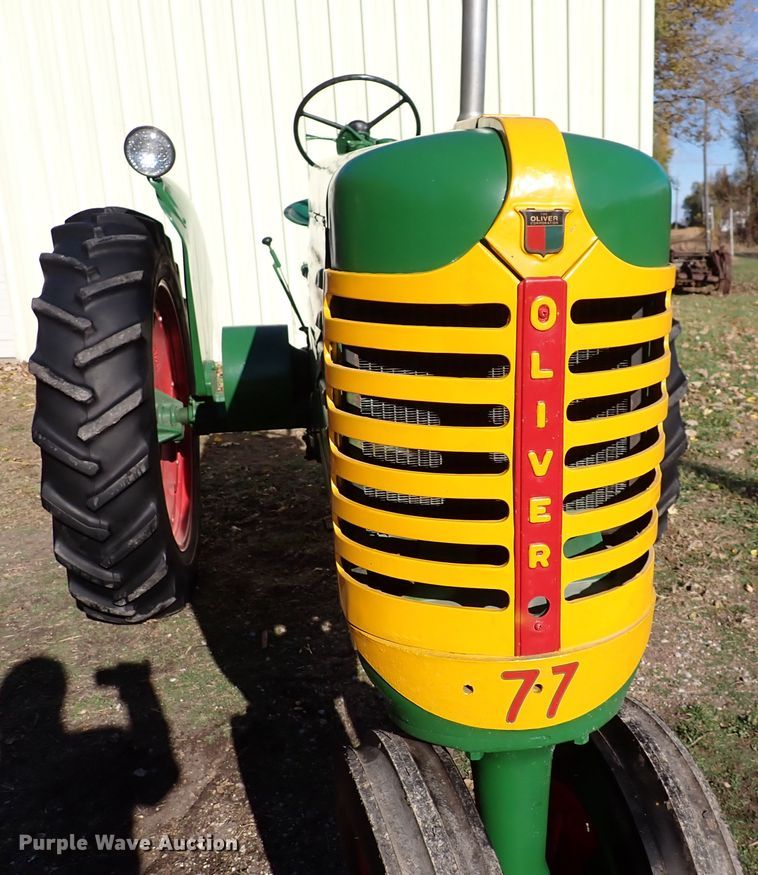 image for item DN2298 1950 Oliver 77 Row Crop  tractor