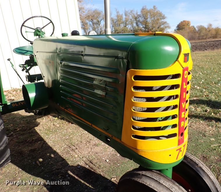 image for item DN2298 1950 Oliver 77 Row Crop  tractor