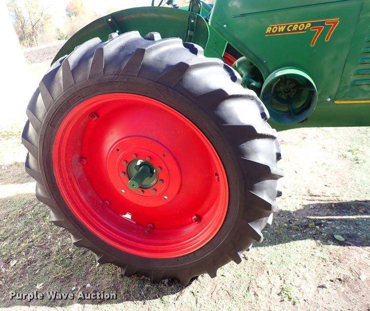 image for item DN2298 1950 Oliver 77 Row Crop  tractor