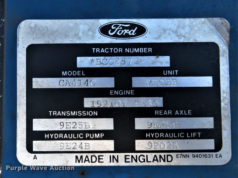 image for item FP9436 Ford 3910  tractor