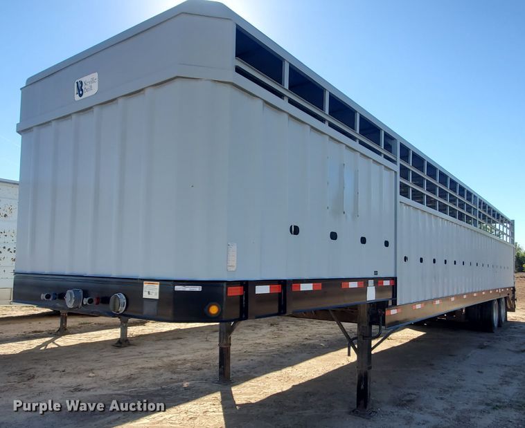 image for item GK9974 2011 Neville  livestock trailer