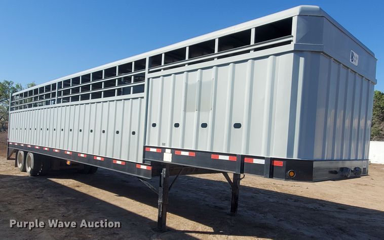 image for item GK9974 2011 Neville  livestock trailer