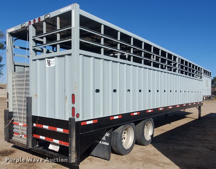 image for item GK9974 2011 Neville  livestock trailer