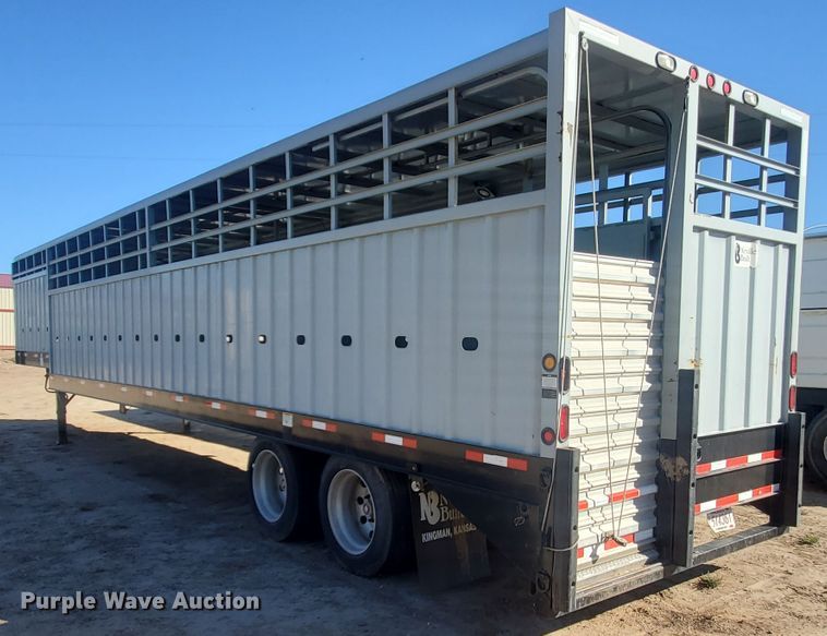 image for item GK9974 2011 Neville  livestock trailer