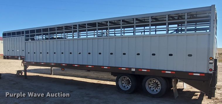 image for item GK9974 2011 Neville  livestock trailer