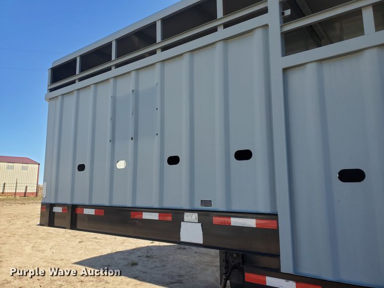 image for item GK9974 2011 Neville  livestock trailer