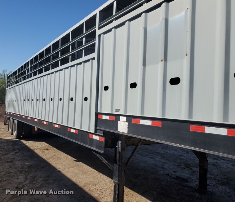 image for item GK9974 2011 Neville  livestock trailer
