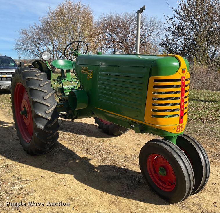 image for item IK9681 1951 Oliver 88 Row Crop  tractor