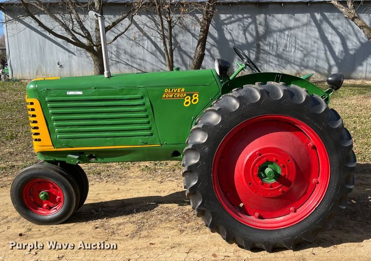 image for item IK9681 1951 Oliver 88 Row Crop  tractor