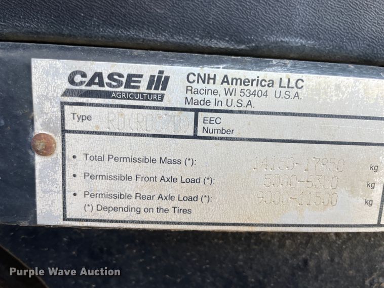 image for item IX9514 2014 Case IH Magnum 290  MFWD tractor