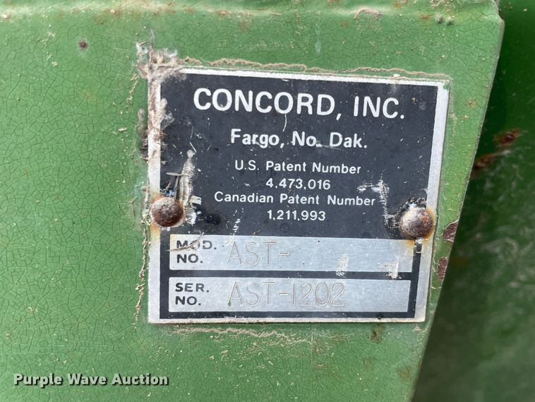 image for item IX9516 Concord AST-1100  air cart