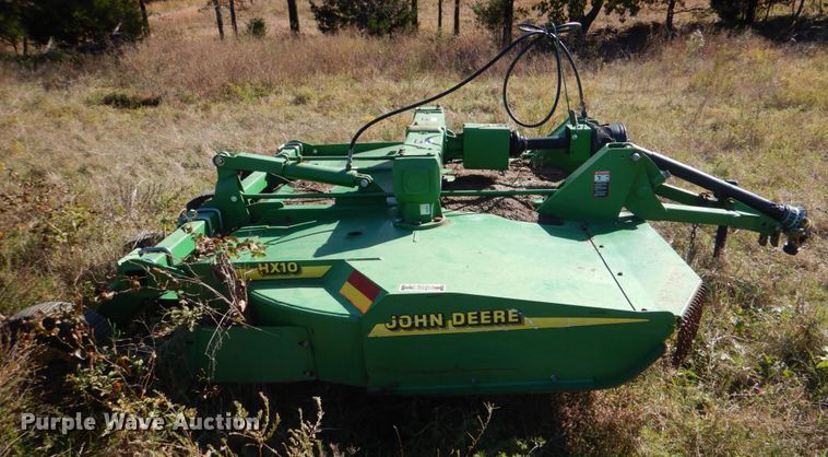image for item JS9778 2013 John Deere HX10  rotary mower