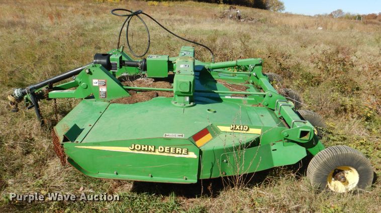 image for item JS9778 2013 John Deere HX10  rotary mower