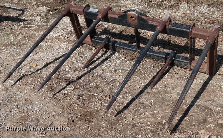 image for item JS9784 Bradco 16015  skid steer bale spear