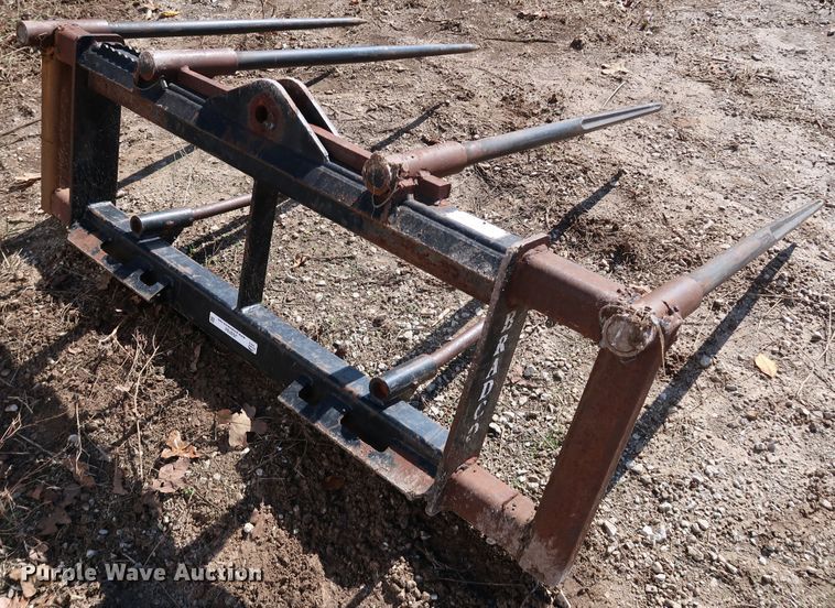 image for item JS9784 Bradco 16015  skid steer bale spear