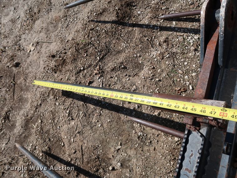 image for item JS9784 Bradco 16015  skid steer bale spear