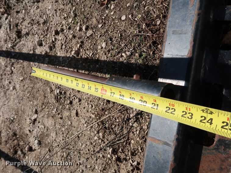 image for item JS9784 Bradco 16015  skid steer bale spear