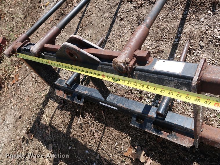 image for item JS9784 Bradco 16015  skid steer bale spear