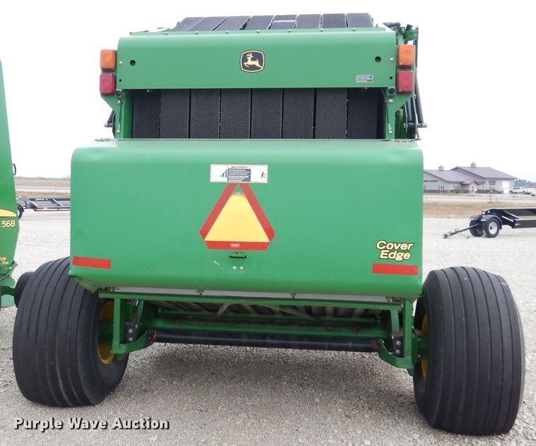 image for item KA9643 2010 John Deere 568  round baler