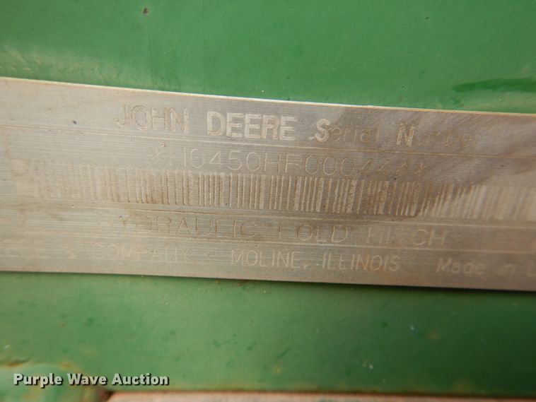 image for item KQ9638 John Deere 450  grain drill