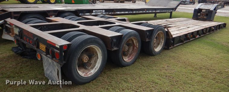 image for item KQ9641 1988 Trail King 1551-4500  lowboy equipment trailer