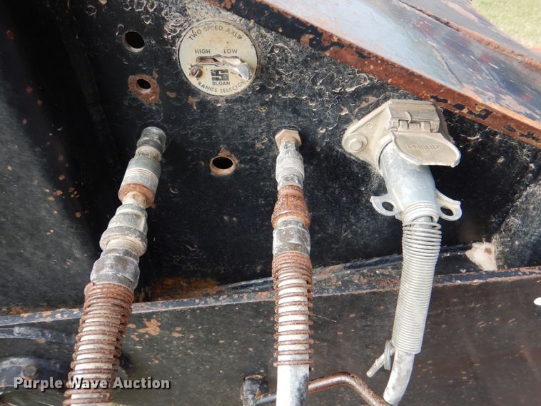 image for item KQ9641 1988 Trail King 1551-4500  lowboy equipment trailer