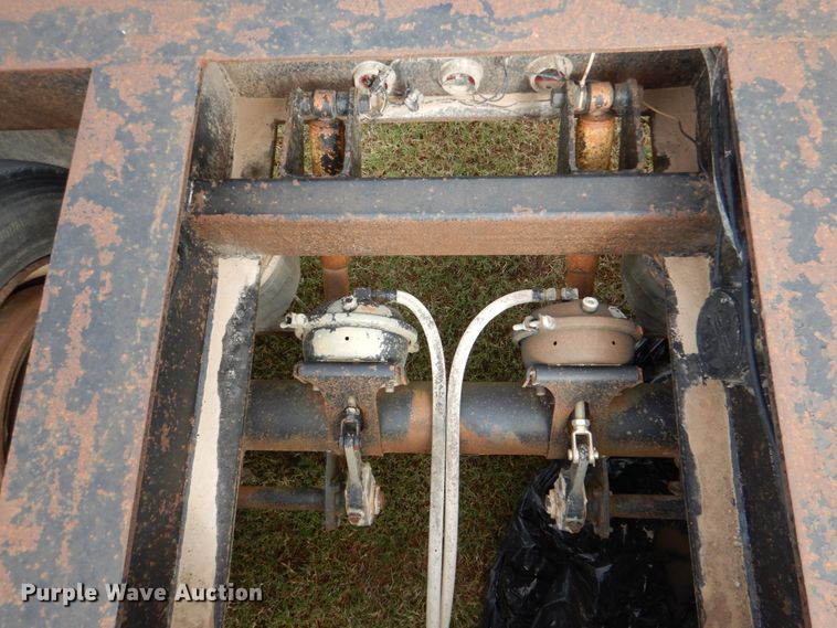 image for item KQ9641 1988 Trail King 1551-4500  lowboy equipment trailer