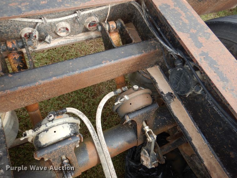 image for item KQ9641 1988 Trail King 1551-4500  lowboy equipment trailer