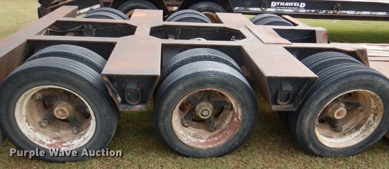 image for item KQ9641 1988 Trail King 1551-4500  lowboy equipment trailer