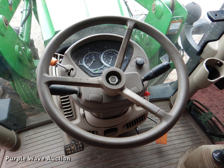 image for item KQ9647 2015 John Deere 6125R  MFWD tractor