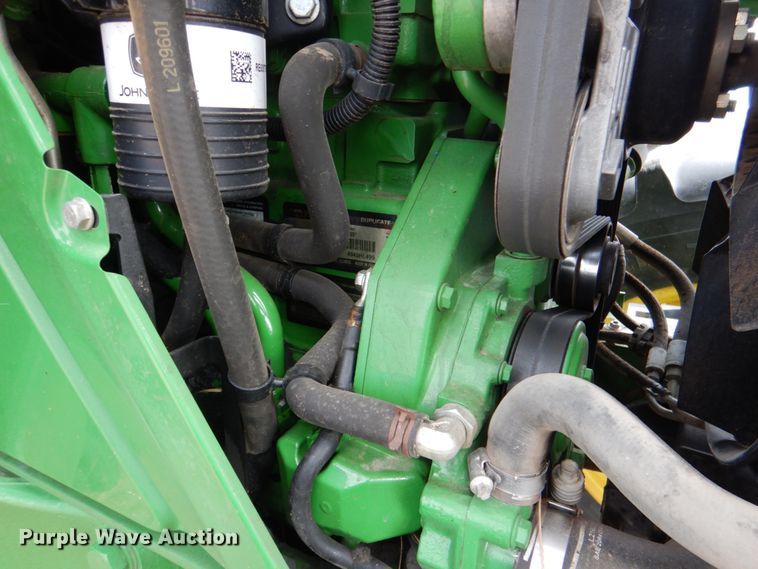 image for item KQ9647 2015 John Deere 6125R  MFWD tractor